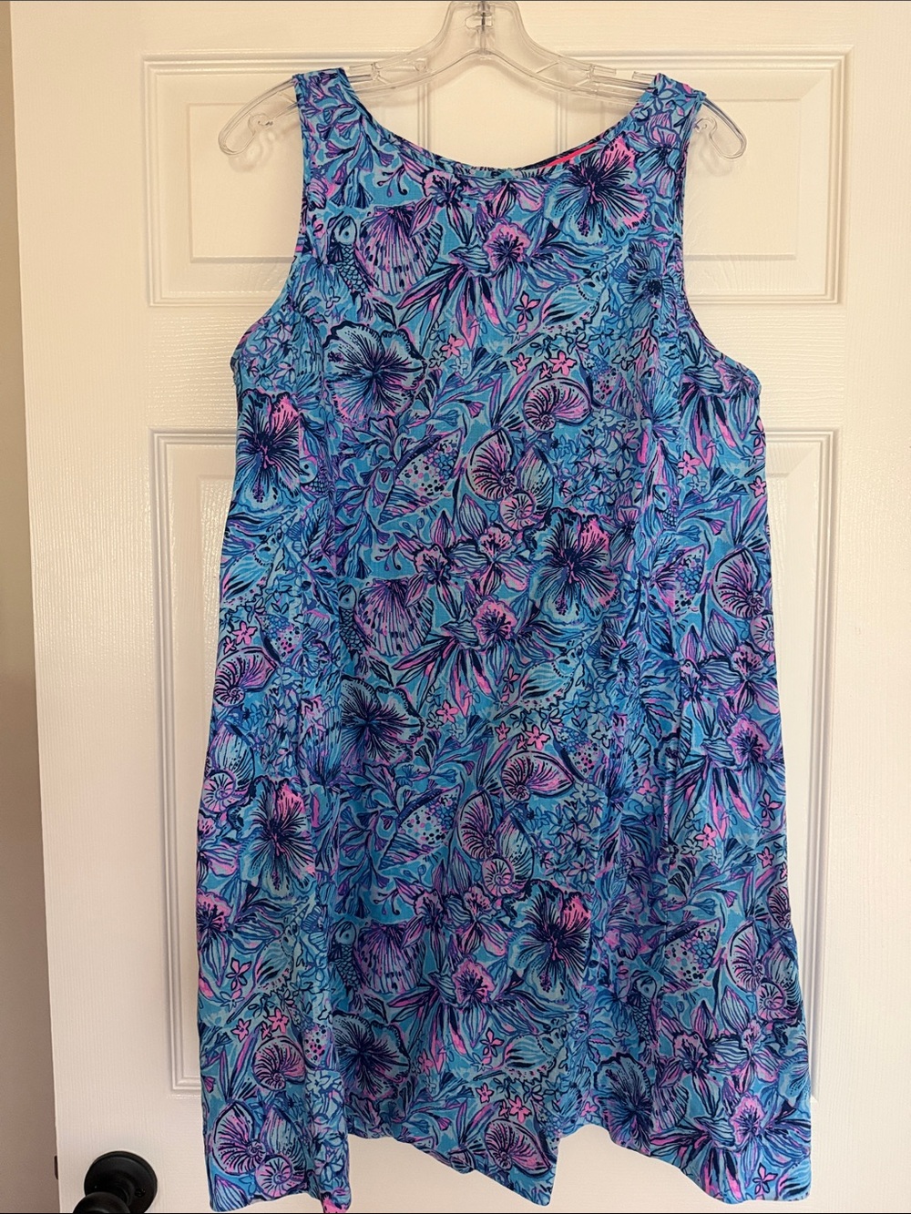 Lilly Pulitzer Edelyn swing dress ‘Shells and Bells” size 10